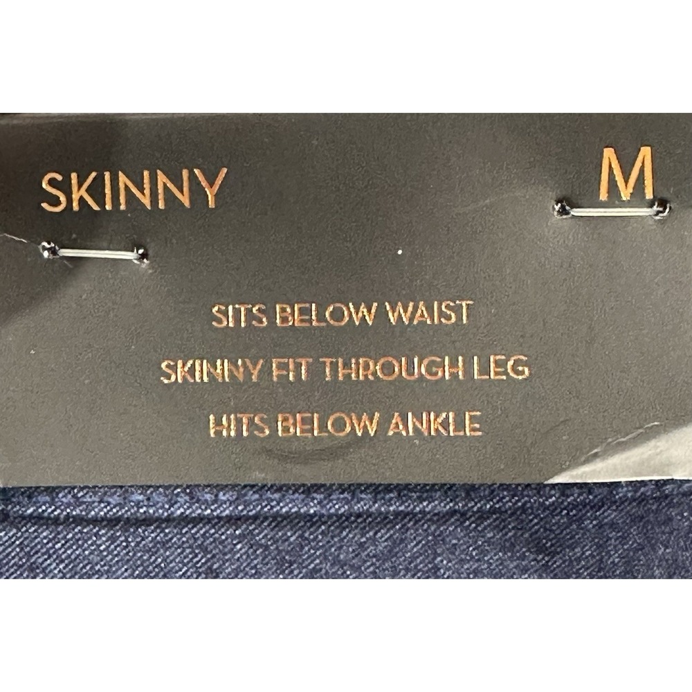 Takara Womans Skinny Perfect Fit Waistline Dark Navy Pull On Pants NWT medium - Picture 11 of 11